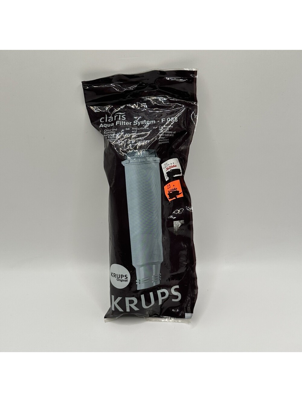 Krups Claris F088 Espresso Coffee Machine Water Filter Cartridge F08801